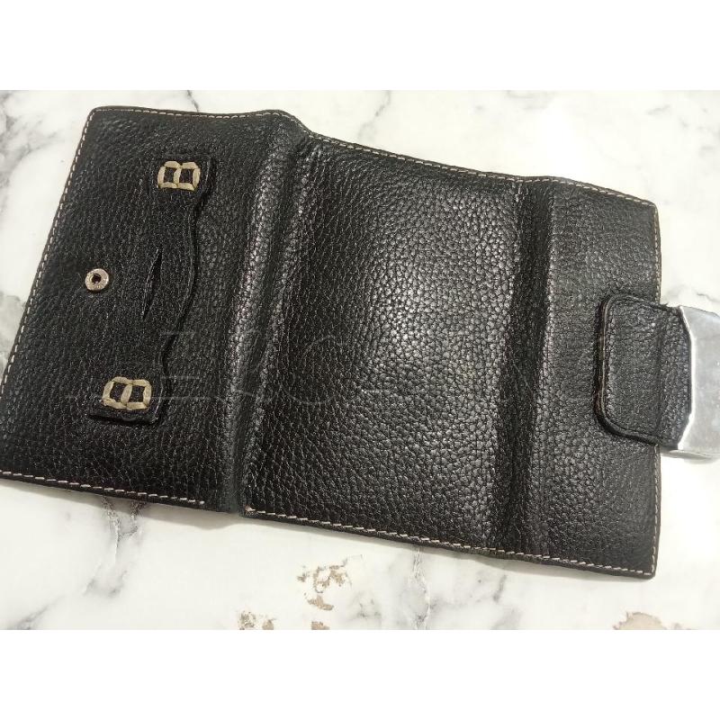 PORTA FOGLIO NERO MARTELLATO TOD'S CON PATTA | Mercatino dell'Usato Benevento 4