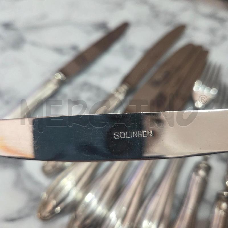 POSATE PZ. DA DOLCE MANICO ARGENTATO SOLINGEN | Mercatino dell'Usato Benevento 3
