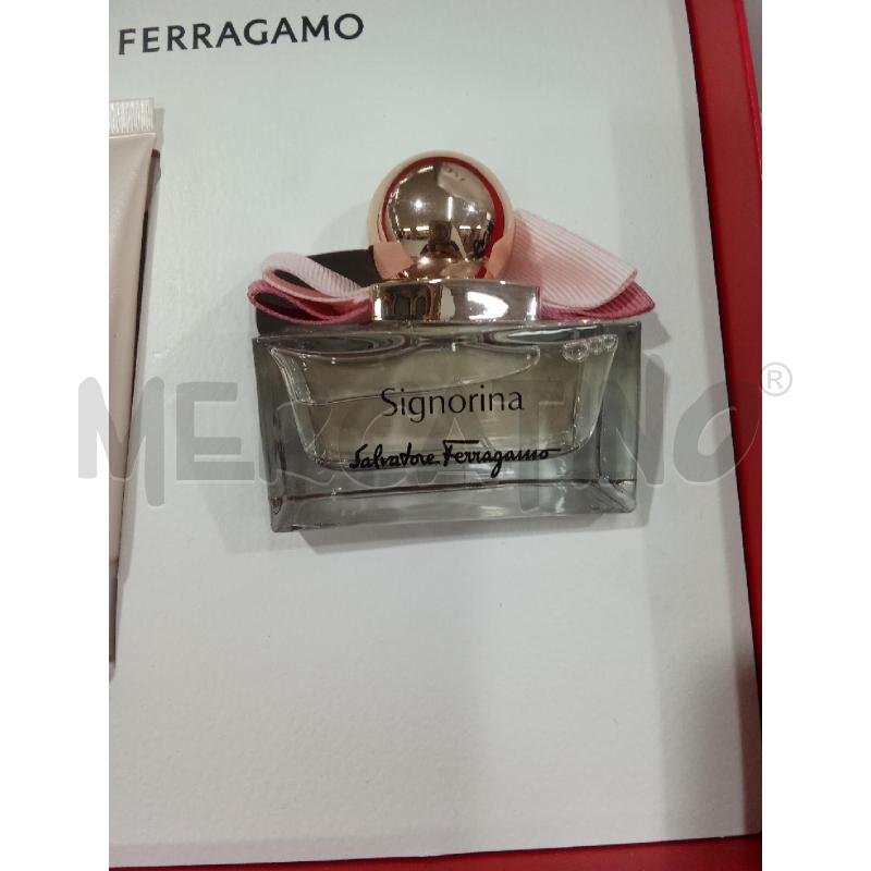 PROFUMO CONFEZIONE SIGNORINA FERRAGAMO PROFUMO 30ML+BODY LOTION | Mercatino dell'Usato Benevento 2