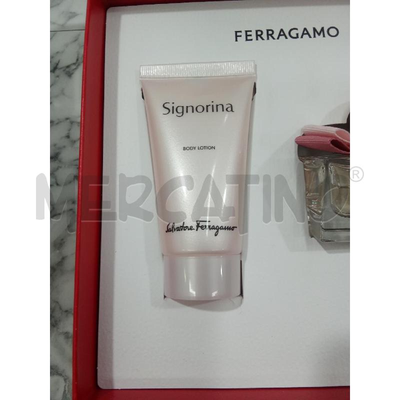 PROFUMO CONFEZIONE SIGNORINA FERRAGAMO PROFUMO 30ML+BODY LOTION | Mercatino dell'Usato Benevento 3