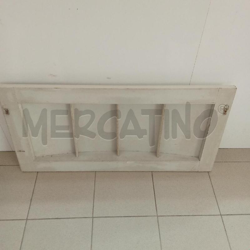 QUADRO BIANCO LEGNO PAPAVERI ROSSI GIALLI | Mercatino dell'Usato Benevento 4