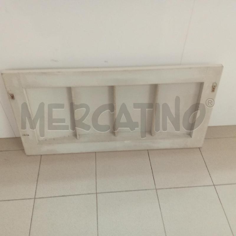 QUADRO BIANCO LEGNO PAPAVERI ROSSI GIALLI | Mercatino dell'Usato Benevento 5