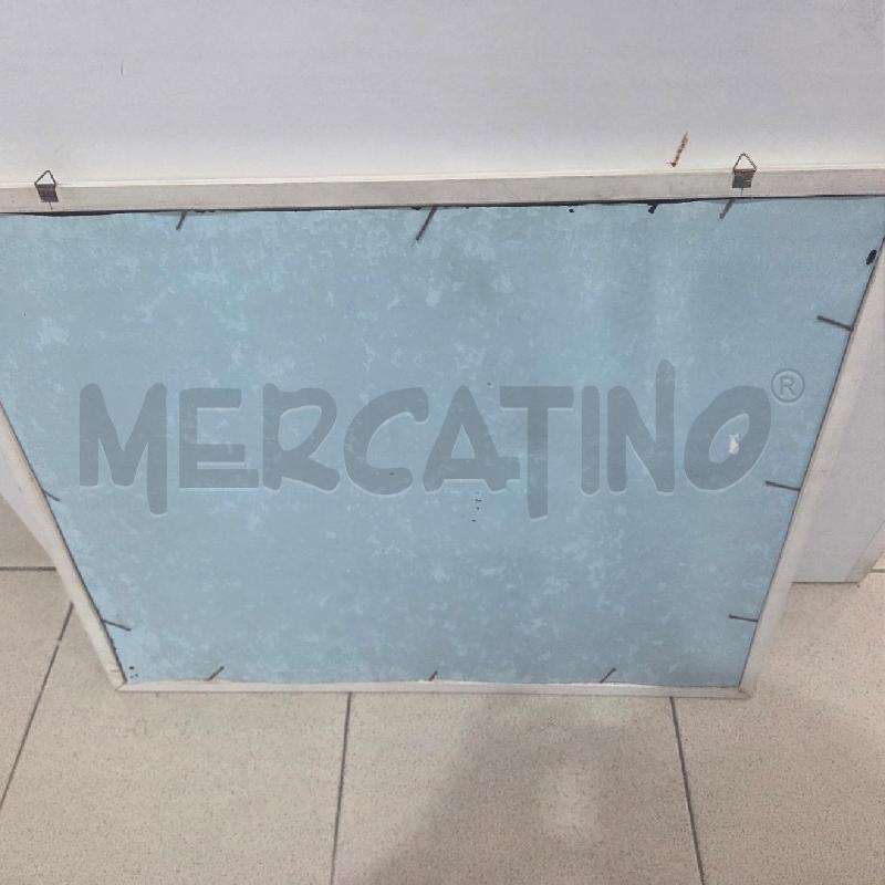 QUADRO C BIANCA ASTRATTO SCARINZI SFONDO NERO | Mercatino dell'Usato Benevento 4