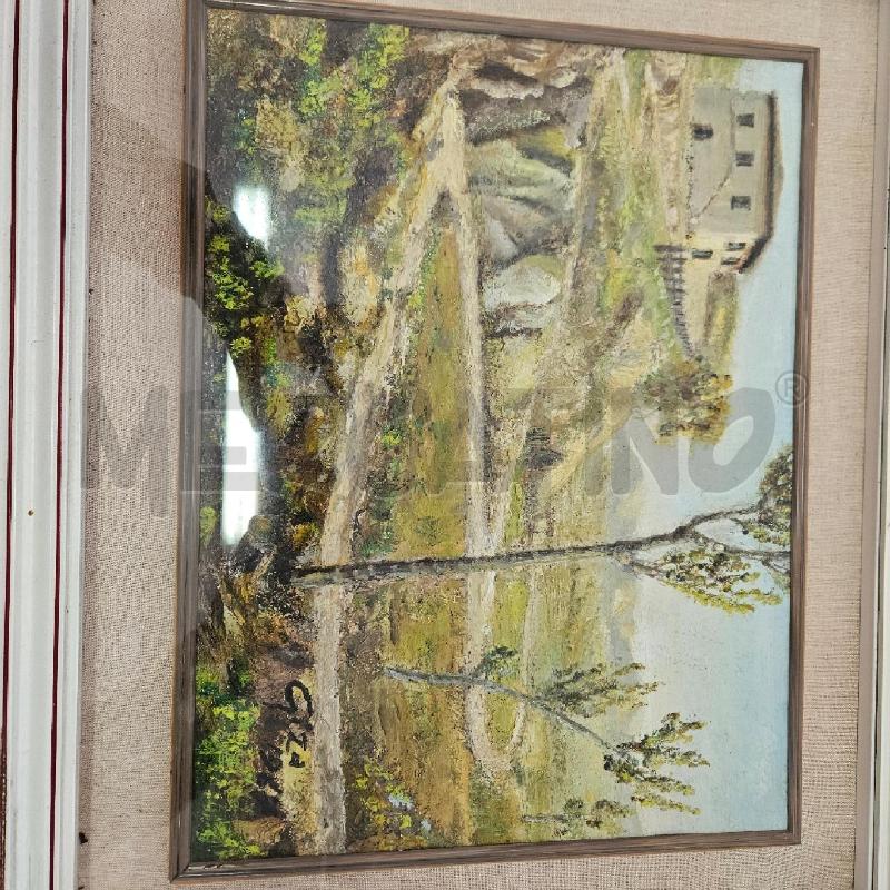 QUADRO C BIANCA PAESAGGIO CASE CAMPAGNA | Mercatino dell'Usato Benevento 2