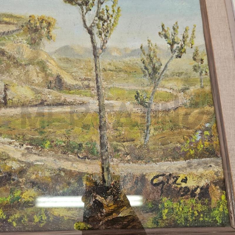 QUADRO C BIANCA PAESAGGIO CASE CAMPAGNA | Mercatino dell'Usato Benevento 3