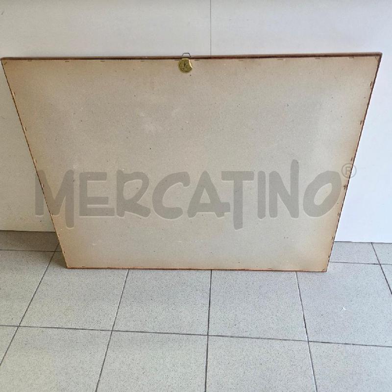 QUADRO C DORATA ALBERI SCURI MARRONI VERDI | Mercatino dell'Usato Benevento 4