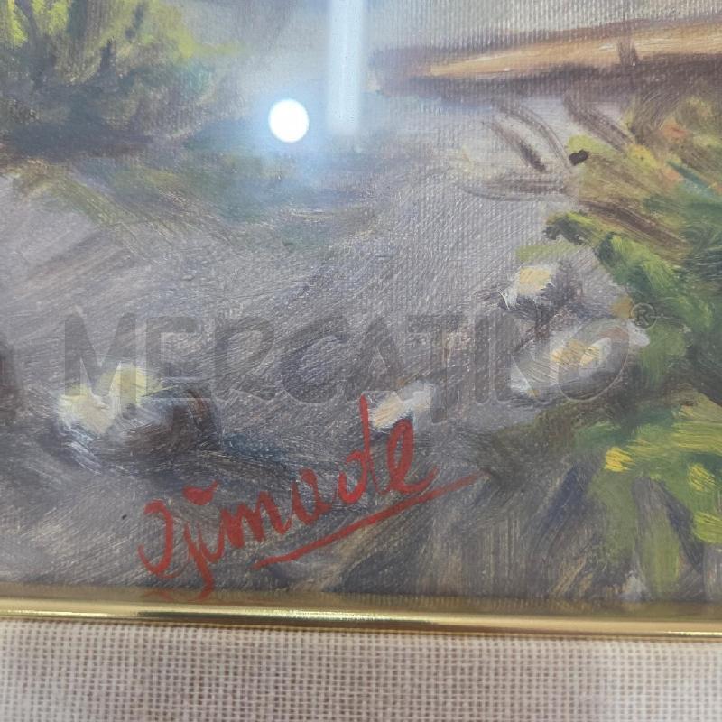 QUADRO C DORATA BARCHE AL MOLO  | Mercatino dell'Usato Benevento 3