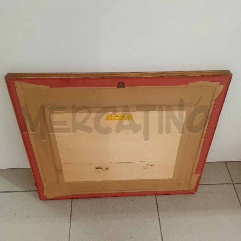 QUADRO C DORATA BARCHE CASTELLO IN LONTANANZA  | Mercatino dell'Usato Benevento 3