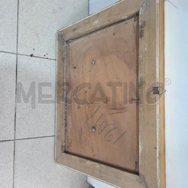 QUADRO C DORATA BORDO VERDE PLACCA BRONZATA CASETTE | Mercatino dell'Usato Benevento 3