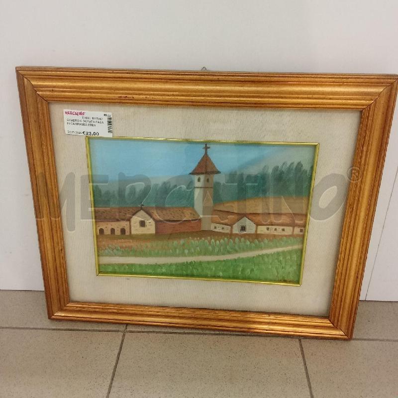 QUADRO C DORATA CASA IN CAMPAGNA ERBA | Mercatino dell'Usato Benevento 1