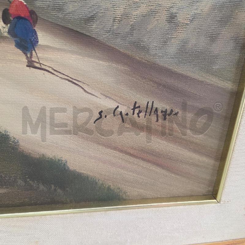 QUADRO C DORATA CASA SUL LAGO FIRMA | Mercatino dell'Usato Benevento 3