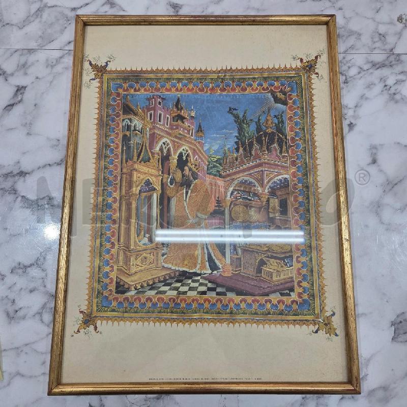 QUADRO C DORATA CASTELLO CON RE | Mercatino dell'Usato Benevento 1