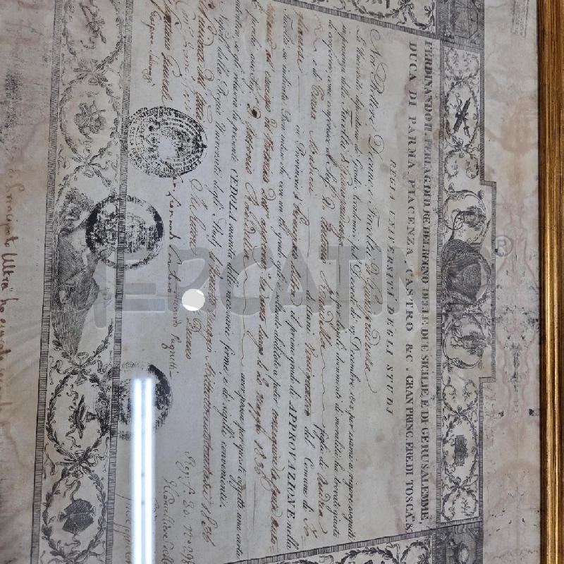 QUADRO C DORATA FERDINANDO DUCA DI PARMA | Mercatino dell'Usato Benevento 2