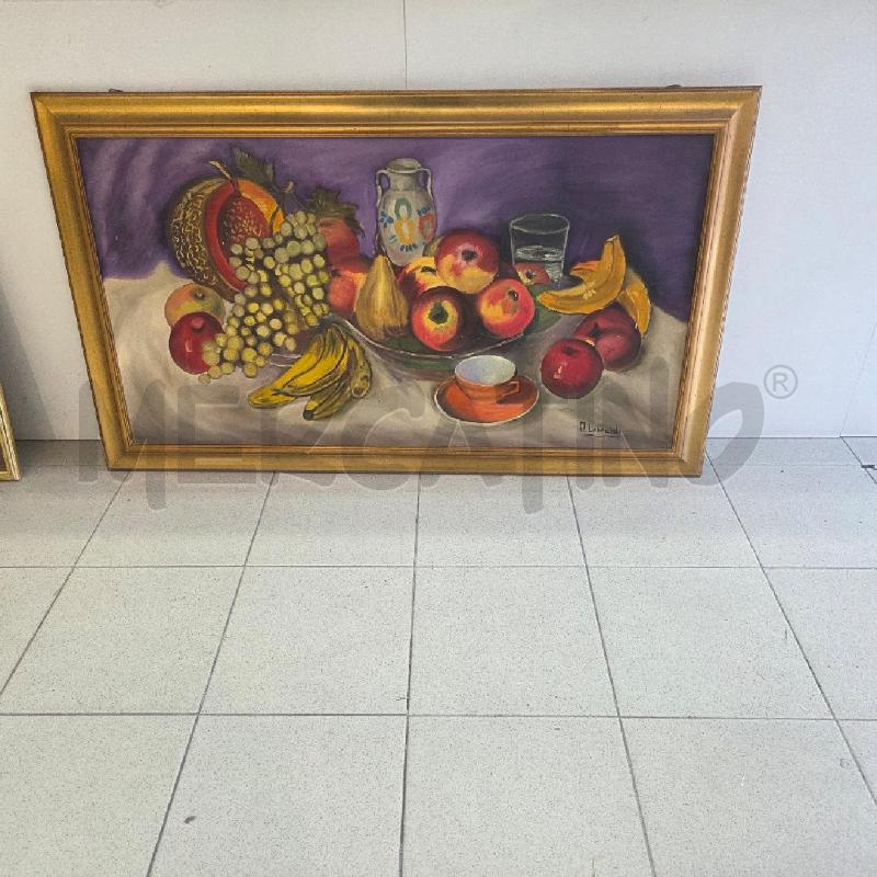 QUADRO C DORATA FRUTTA FIRMA LOMBARDI | Mercatino dell'Usato Benevento 1