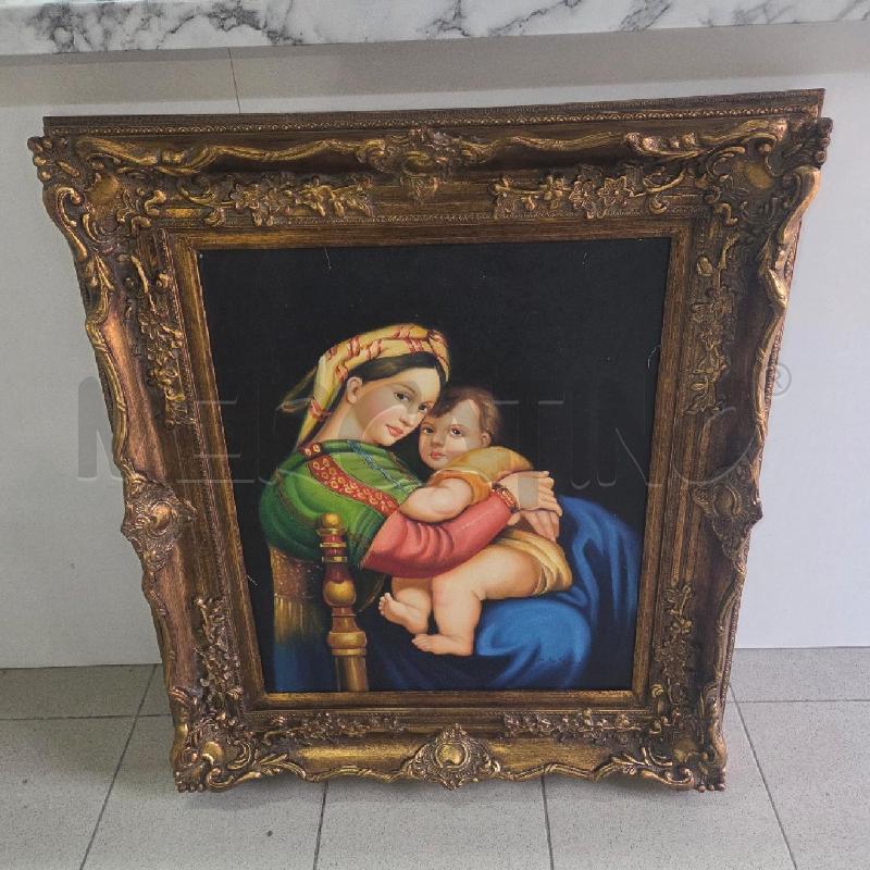 QUADRO C DORATA MADRE CON BAMBINO  | Mercatino dell'Usato Benevento 1