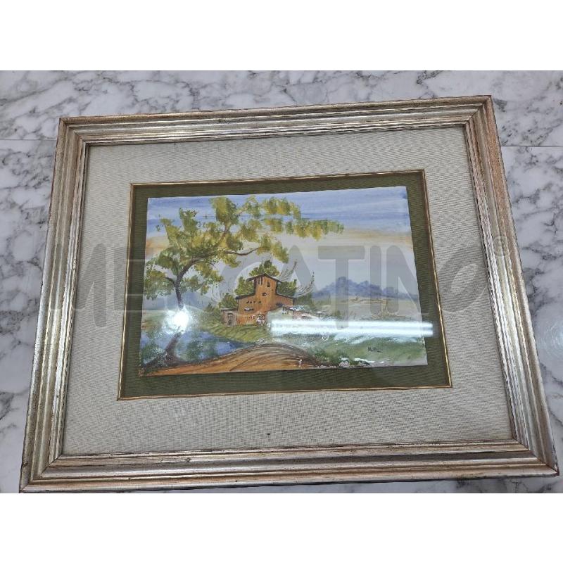 QUADRO C DORATA MATTONELLA CER CASA PRATERIA | Mercatino dell'Usato Benevento 1