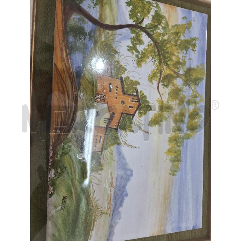 QUADRO C DORATA MATTONELLA CER CASA PRATERIA | Mercatino dell'Usato Benevento 2