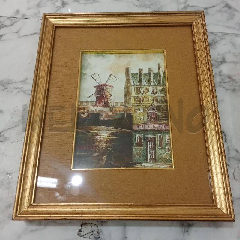 QUADRO C DORATA MULINO CASE | Mercatino dell'Usato Benevento 1