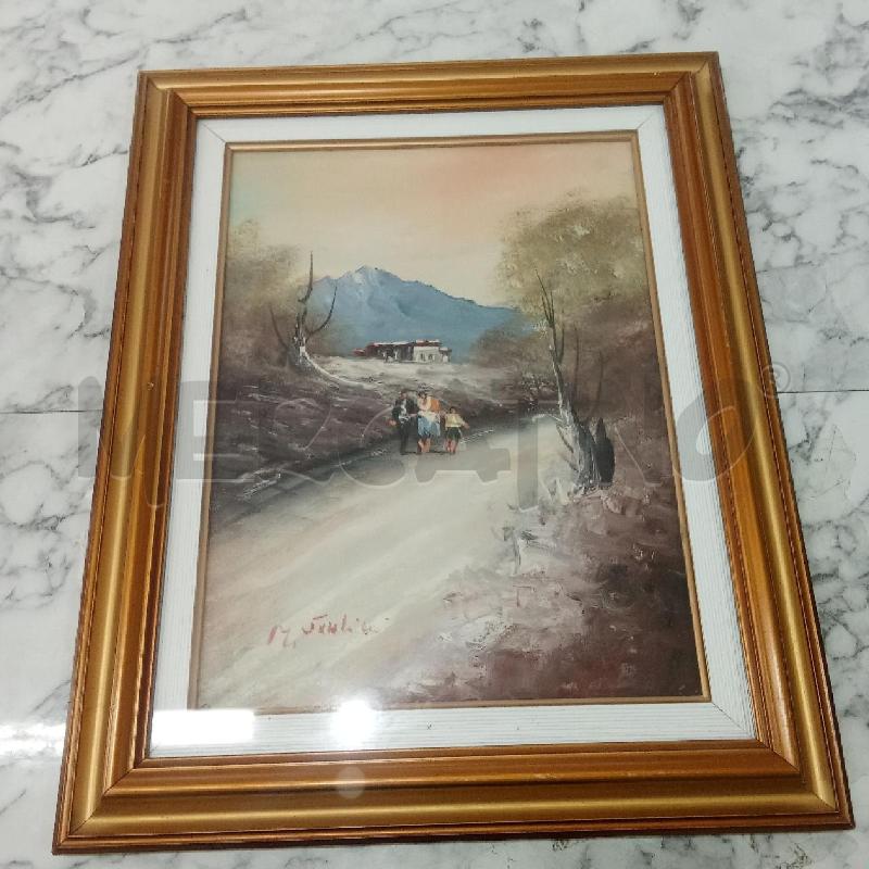 QUADRO C DORATA PASSEGGIATA IN CAMPAGNA | Mercatino dell'Usato Benevento 1