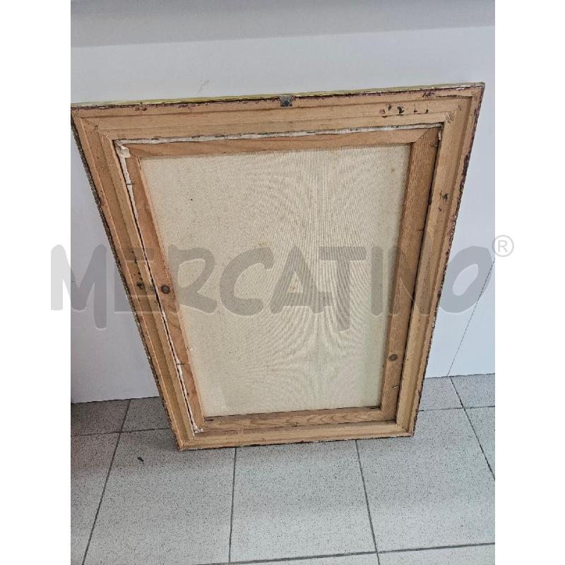 QUADRO C DORATA RAPPRESENTAZIONE BARCA PESCATORI SULLA SPIAGGIA | Mercatino dell'Usato Benevento 4