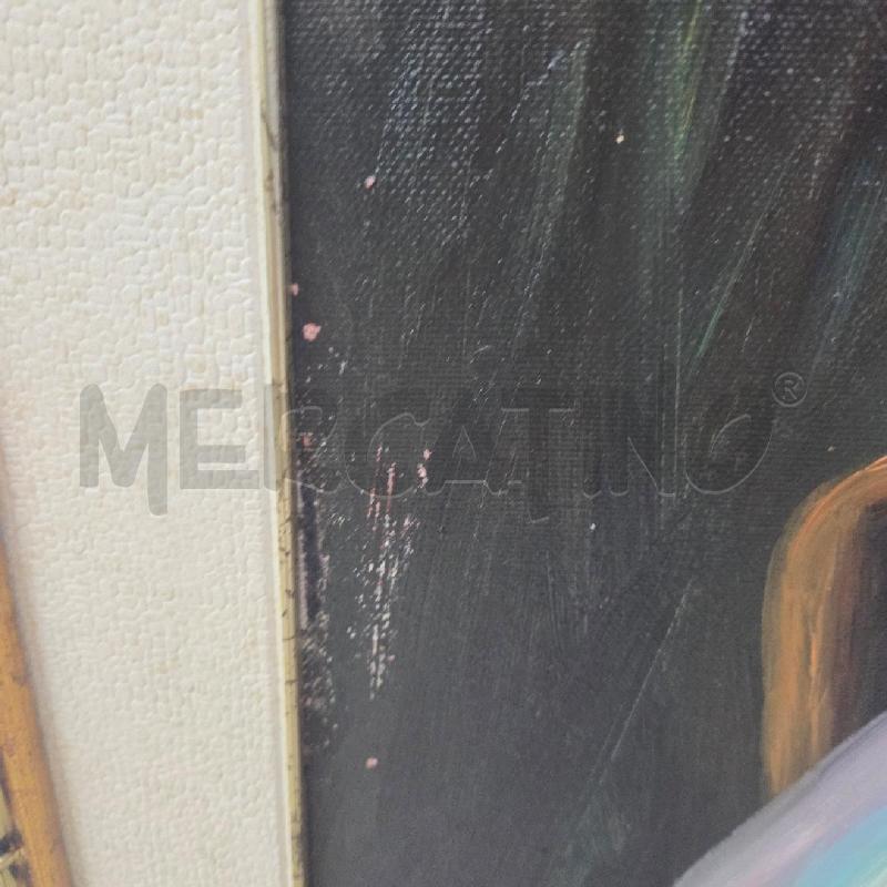 QUADRO C DORATA SUONATORE DI MANDOLINO FRIMA DE CARO | Mercatino dell'Usato Benevento 2