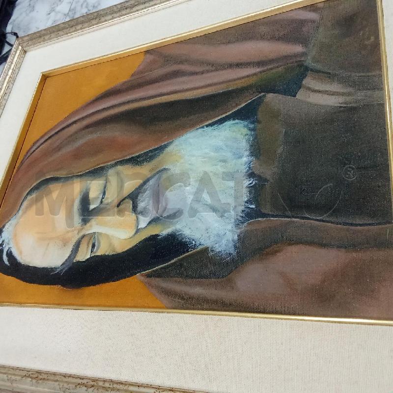 QUADRO C DORATA VOLTO PADRE PIO | Mercatino dell'Usato Benevento 3