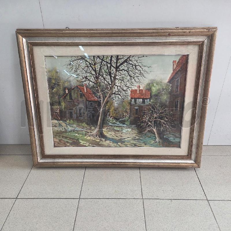 QUADRO C GRIGIA DORATA CASE NEL BOSCO | Mercatino dell'Usato Benevento 1