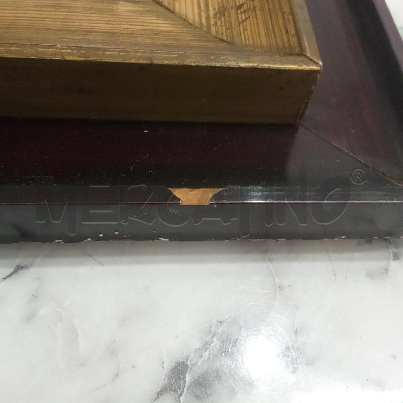 QUADRO C LEGNO INS DORATA ALBERI SUL FIUME NO VETRO | Mercatino dell'Usato Benevento 3