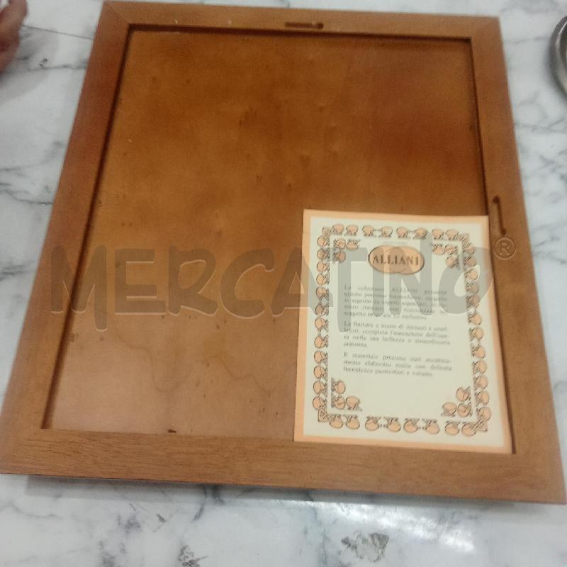 QUADRO C LEGNO MARRONE SACRA FAMIGLIA | Mercatino dell'Usato Benevento 4