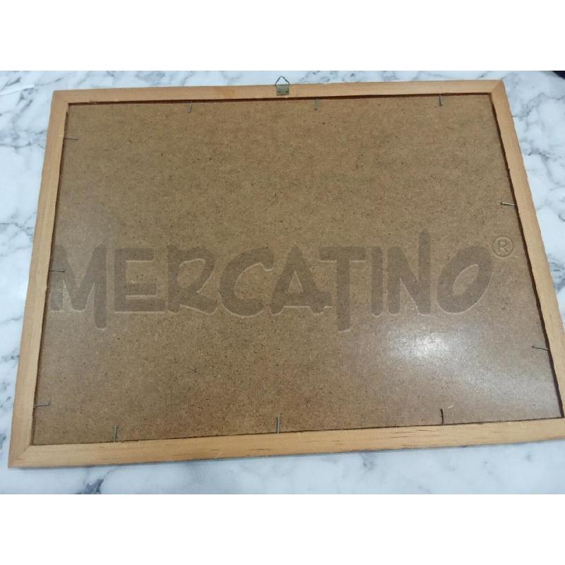 QUADRO C LEGNO NATURA MORTA MELE | Mercatino dell'Usato Benevento 3