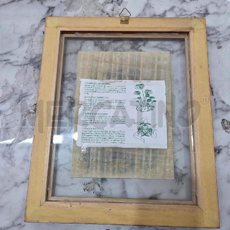 QUADRO C LEGNO PAPIRO  | Mercatino dell'Usato Benevento 3