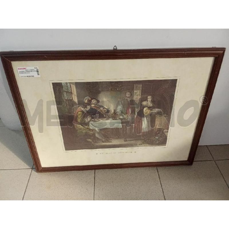 QUADRO C MARRONE COMMENSALI GIL BLAS AT PENNAFLOR | Mercatino dell'Usato Benevento 1