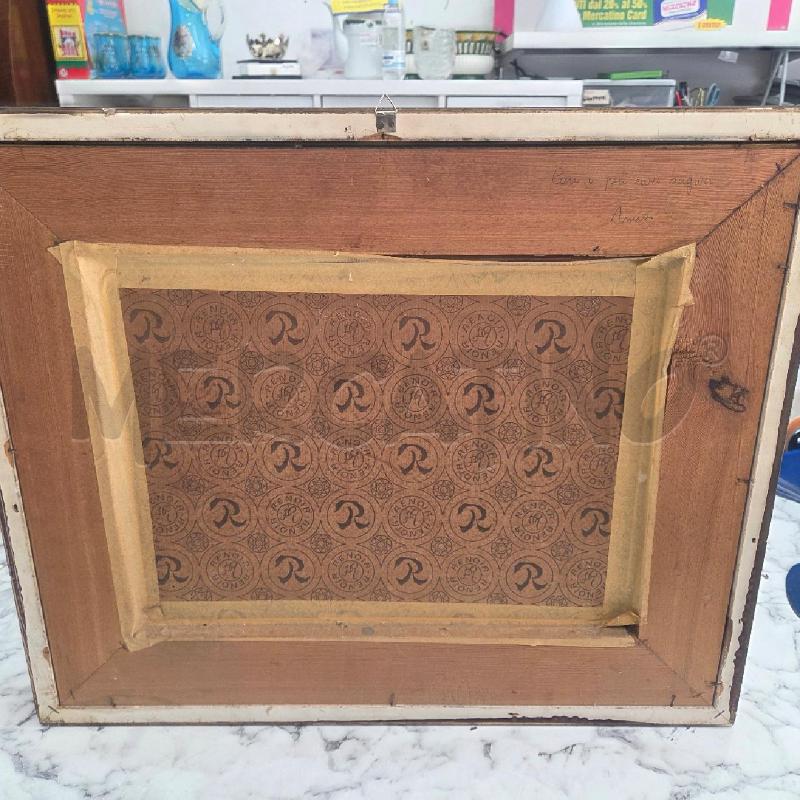 QUADRO C MARRONE DORATA STRADA DI CAMPAGNA | Mercatino dell'Usato Benevento 5