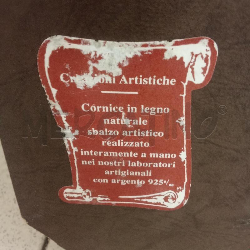 QUADRO C MARRONE NERO DANZATRICI NEL BOSCO LAMINATO ARGENTATO | Mercatino dell'Usato Benevento 5