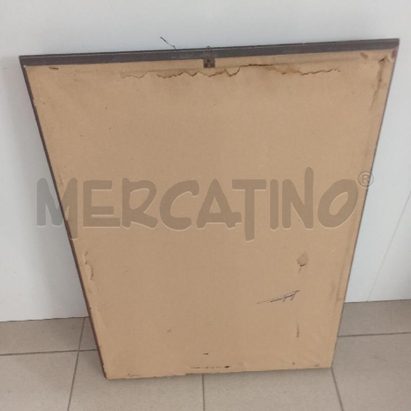 QUADRO C MARRONE PASSAPARTOU ROSSO BARCHE IN TEMPESTA | Mercatino dell'Usato Benevento 4