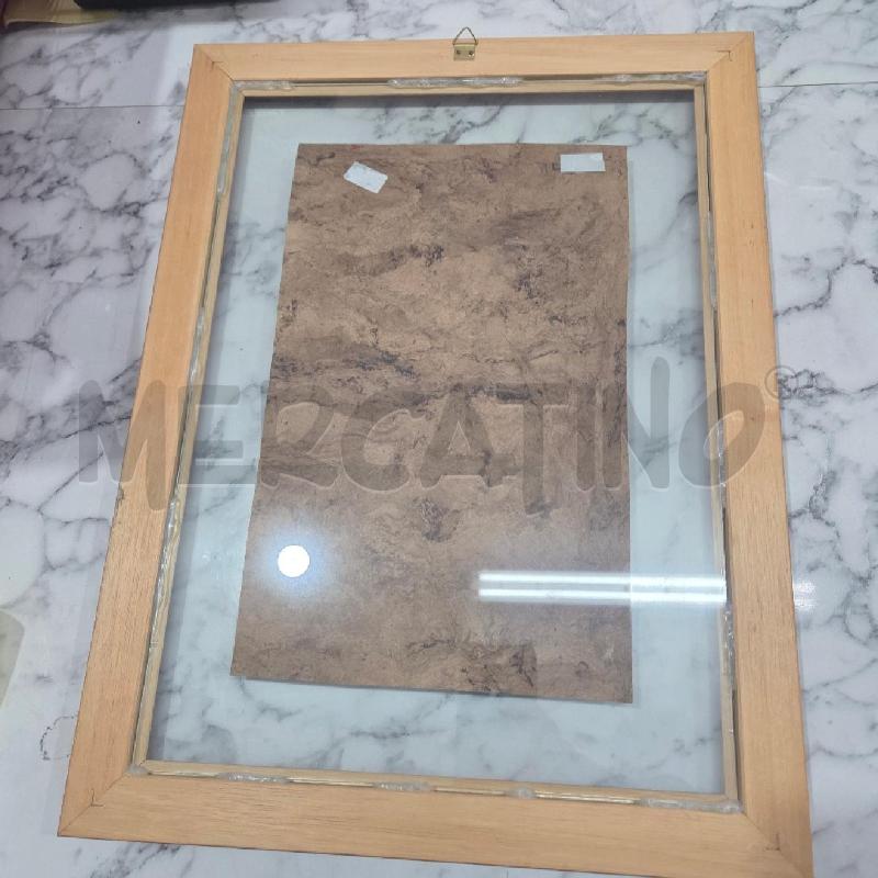 QUADRO C MARRONE PERGAMENA COLORATA | Mercatino dell'Usato Benevento 3
