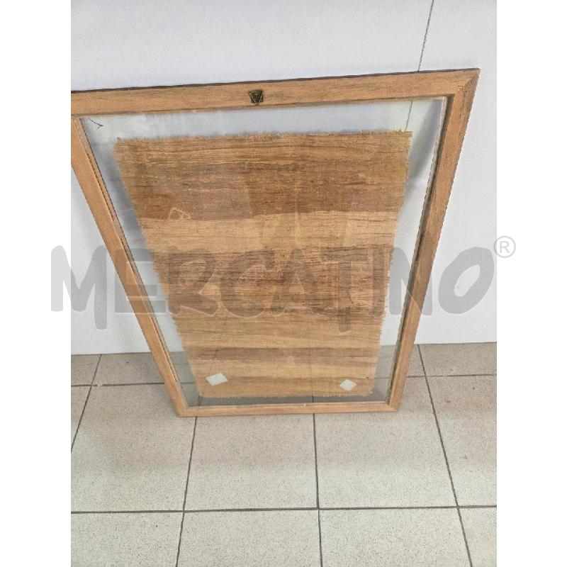 QUADRO C MARRONE VETRO PAPIRO VOLTO FARAONE | Mercatino dell'Usato Benevento 3