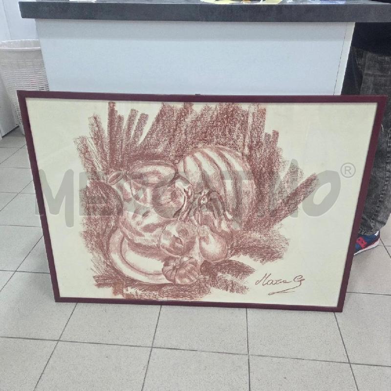 QUADRO C ROSSA FRUTTA NATURA MORTA  | Mercatino dell'Usato Benevento 1
