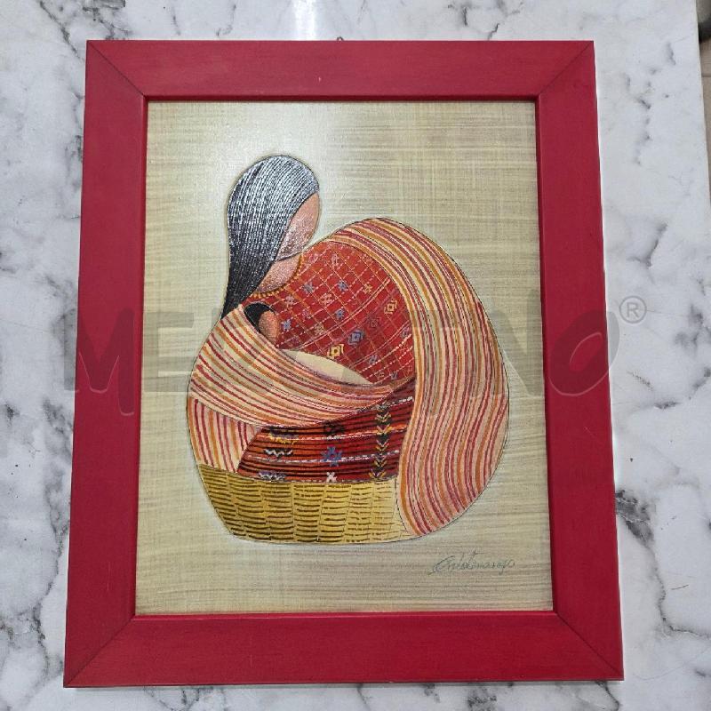 QUADRO C ROSSA SOGGETTO ETNICO | Mercatino dell'Usato Benevento 1