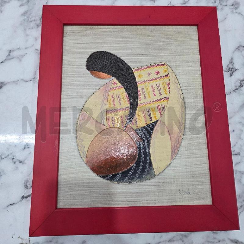 QUADRO C ROSSA SOGGETTO ETNICO | Mercatino dell'Usato Benevento 1