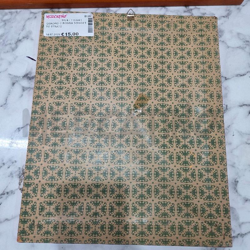QUADRO C ROSSA SOGGETTO ETNICO | Mercatino dell'Usato Benevento 3