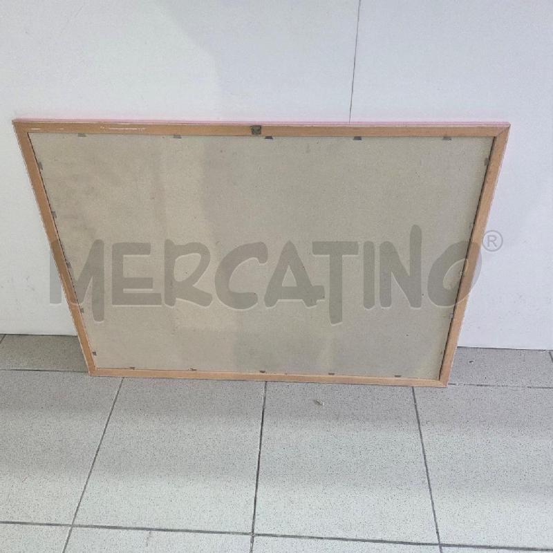 QUADRO ROSA CASE GIALLE FIRMA RAUSO | Mercatino dell'Usato Benevento 5