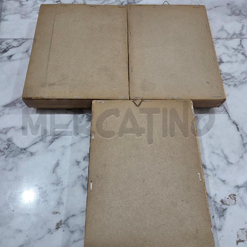 QUADRO TRIS C DORATA DOPPIA PERSONAGGI | Mercatino dell'Usato Benevento 4