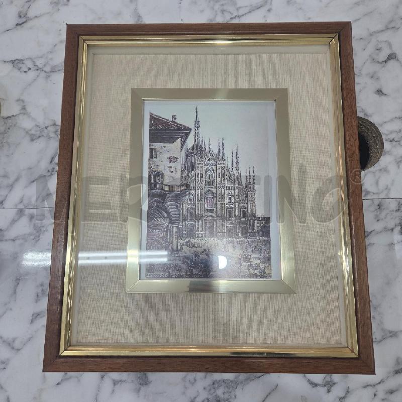 QUADRO  C LEGNO INS DORATO DUOMO | Mercatino dell'Usato Benevento 1