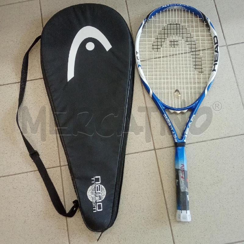 RACCHETTA TENNIS BLU BIANCA ACTTSONIC | Mercatino dell'Usato Benevento 2