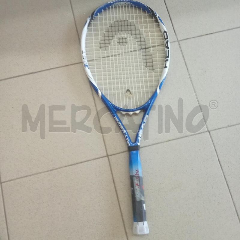 RACCHETTA TENNIS BLU BIANCA ACTTSONIC | Mercatino dell'Usato Benevento 3