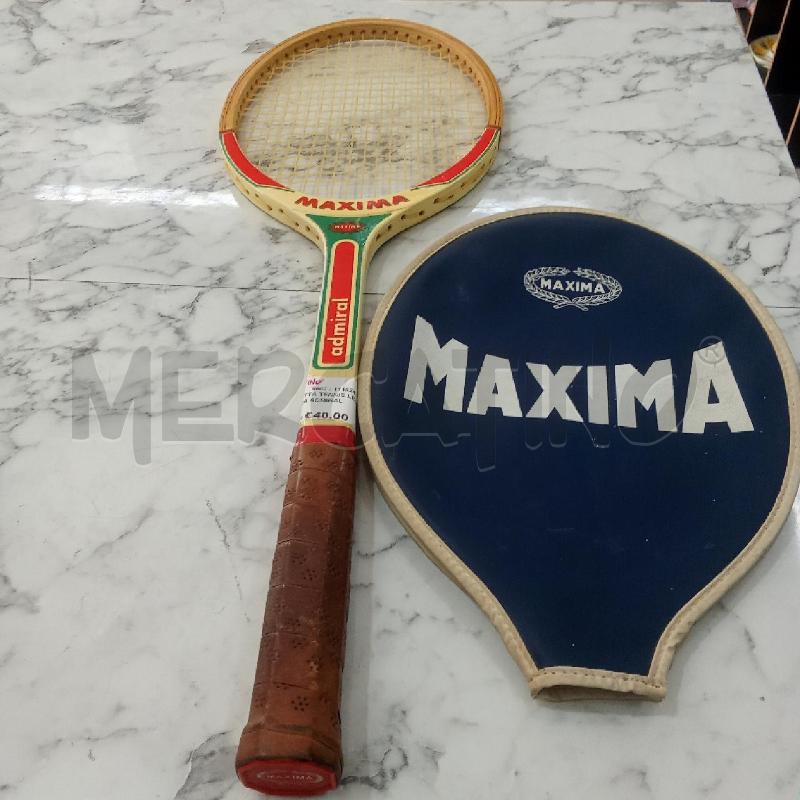 RACCHETTA TENNIS LEGNO MAXIMA ADMIRAL | Mercatino dell'Usato Benevento 2