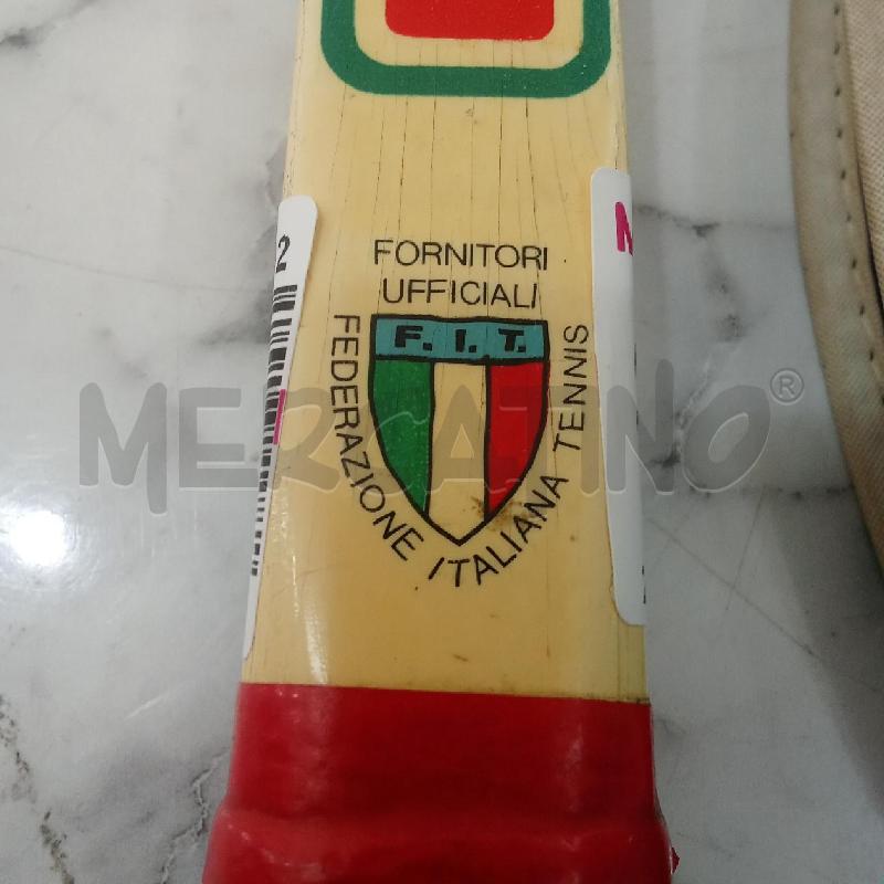 RACCHETTA TENNIS LEGNO MAXIMA ADMIRAL | Mercatino dell'Usato Benevento 3
