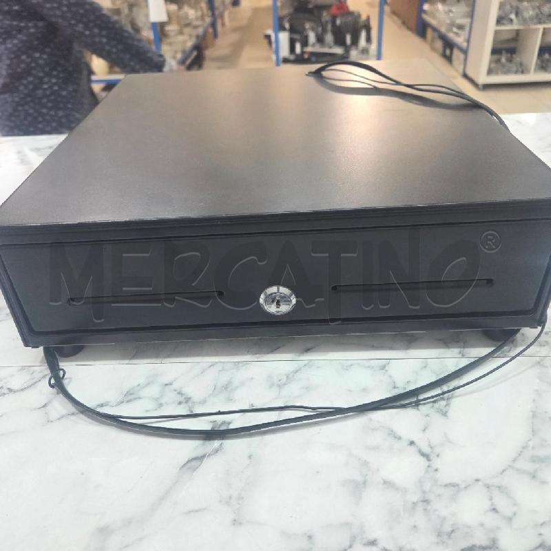 REGISTRATORE DI CASSA CON CASSETTO METALLO NERO | Mercatino dell'Usato Benevento 3