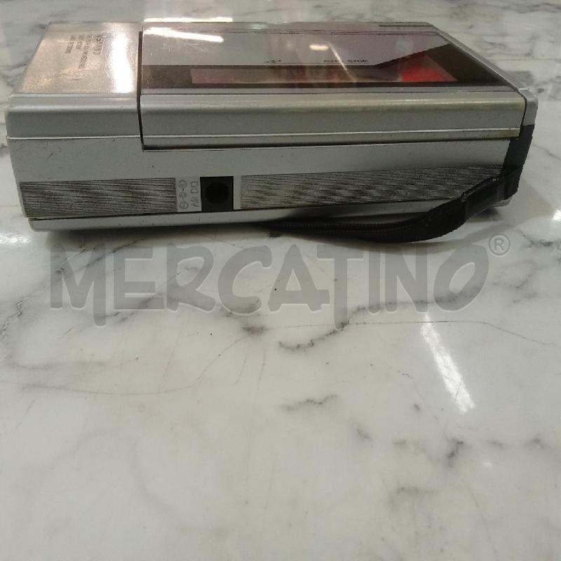 REGISTRATORE MANGIA CASSETTE GRIGIO SANYO CON CUFFIE | Mercatino dell'Usato Benevento 3